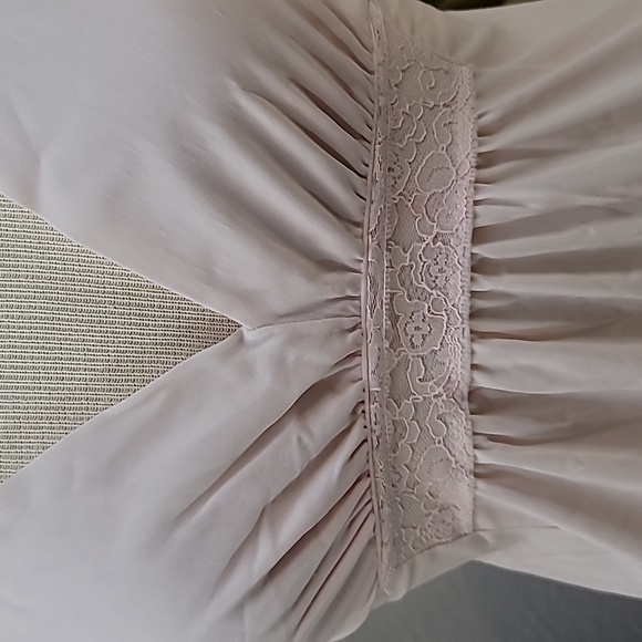 Vintage JCPENNEY nylon pink lace nightgown size small has flaws* - Picture 4 of 12